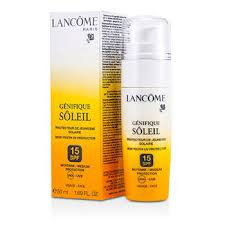 Photo of Lancôme Genifique Soleil Skin Youth UV Protector SPF 15 UVA-UVB uploaded by Jéssica S.