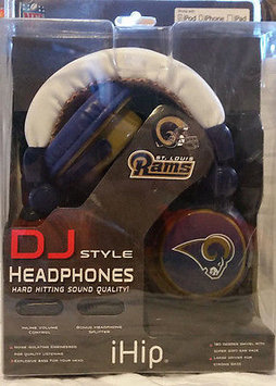 Photo of St. Louis Rams iHip DJ Headphones uploaded by issam a.