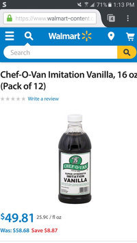Photo of Chef O Van Extract Pure Vanilla, 4-Ounce (Pack of 3) uploaded by angela r.