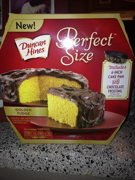 Photo of Duncan Hines® Perfect Size™ Golden Cake Mix & Chocolate Fudge Frosting Mix 9.4 oz. Box uploaded by Casey W.