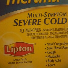 Photo of Theraflu Multi-Symptom Severe Cold Packets Lipton Green Tea & Honey Lemon Flavors - 6 CT uploaded by Marisol L.