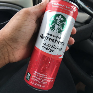 Photo of STARBUCKS® Refreshers® Strawberry Acai Lemonade VIA® Ready Brew uploaded by Mia D.