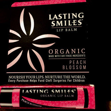 Photo of Lasting Smiles® Peach Blossom Organic Lip Balm-0.15 oz uploaded by kaitlyn m.