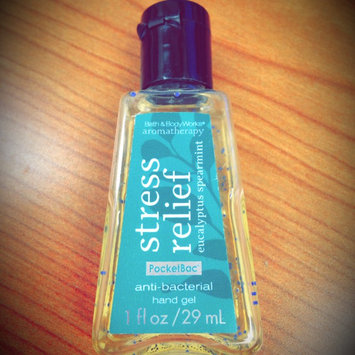 Photo of Bath & Body Works PocketBac Stress Relief Eucalyptus Spearmint Anti-Bacterial Hand Gel uploaded by Haley G.