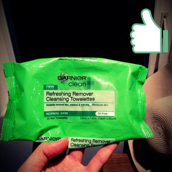 Photo of Garnier SkinActive Clean+ Refreshing Remover Cleansing Towelettes uploaded by Brandi Q.