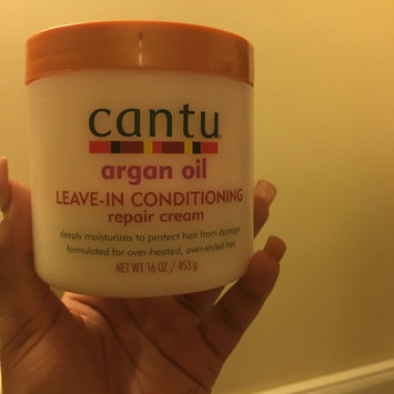 Photo of Cantu Argan Oil Leave In Conditioning Repair Cream uploaded by Abresia B.
