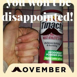 Photo of Tinactin Antifungal Deodorant Powder Spray uploaded by Katie U.