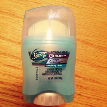 Photo of Secret Outlast Xtend Invisible Solid Completely Clean Antiperspirant/Deodorant uploaded by Stephanie G.