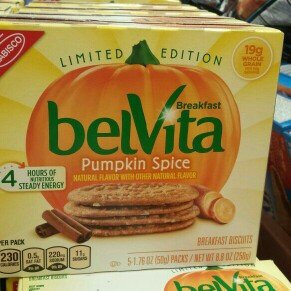Photo of Nabisco belVita Breakfast Biscuits Pumpkin Spice uploaded by Preston N.