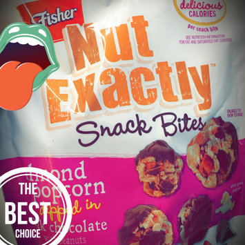 Photo of FISHER NUT EXACTLY® Snack Bites - Almond Popcorn dipped in Milk Chocolate uploaded by Nikki N.