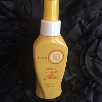 Photo of It's a 10 Blonde Miracle Leave in Treatment uploaded by Kaileigh S.
