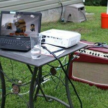 Photo of Camp Chef 120-Inch Portable Outdoor Movie Theater Screen uploaded by Tequila C.