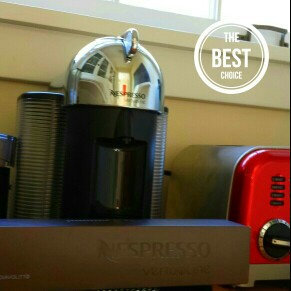 Photo of Nespresso VertuoLine Coffee and Espresso Machine with Milk Frother, uploaded by Gina G.