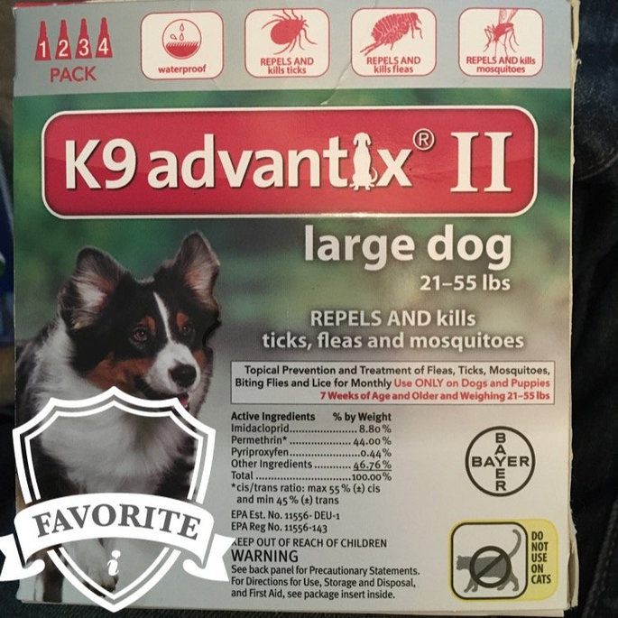 K9 AdvantixA II Flea & Tick Dog Treatment