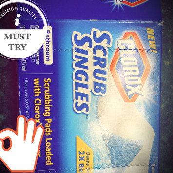 Photo of Clorox Scrub Singles Bathroom Pads - 12 CT uploaded by Nikki N.