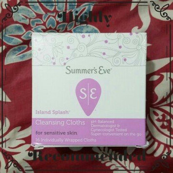 Photo of Summer's Eve Island Splash Cleansing Cloths for Sensitive Skin - 16 CT uploaded by Priscilla D.