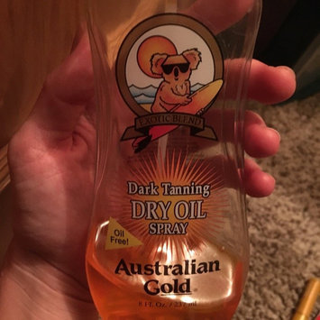 Photo of Australian Gold Dark Tanning Exotic Oil Spray uploaded by Molly G.