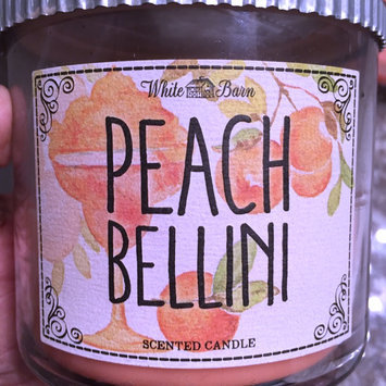 Photo of White Barn Peach Bellini Scented Candle uploaded by Allana G.