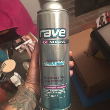 Photo of Rave 4X Mega Unscented Hairspray With ClimaShield uploaded by Anais I.