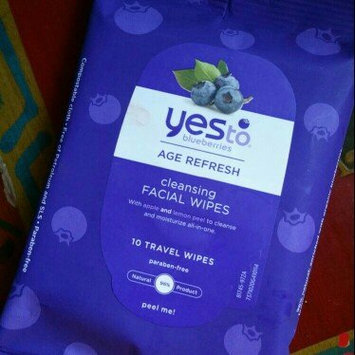 Photo of Yes To Blueberries Cleansing Facial Wipes uploaded by Gery G.