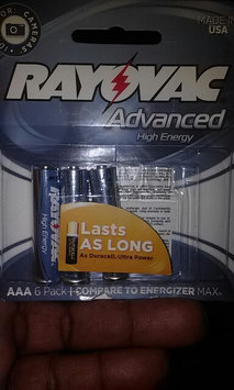 Photo of Rayovac Advanced High Energy AA Batteries, 6-Pack uploaded by Benji P.