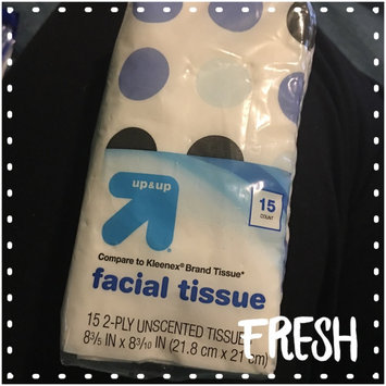 Photo of up & up Pocket Pack Facial Tissue 4 pk 15 ct each uploaded by Alicia E.