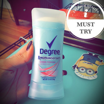 Photo of Degree Sheer Powder Motionsense® Antiperspirant Deodorant Stick uploaded by Carmarie M.