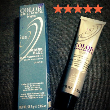 Photo of Ion Color Brilliance Brights Semi-Permanent Hair Color Shark Blue uploaded by Danielle S.