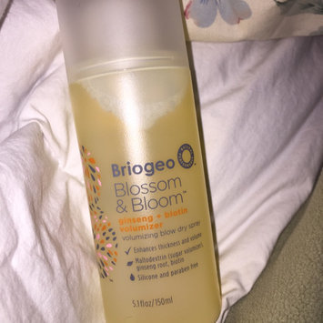 Photo of Briogeo Blossom & Bloom Ginseng + Biotin Volumizing Spray uploaded by Kenzie L.