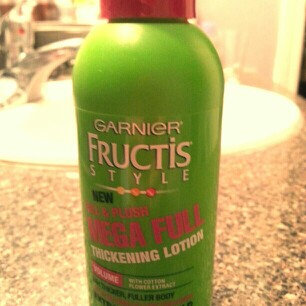 Photo of Garnier Fructis Style Volume Mega Full Thickening Lotion uploaded by Beth C.