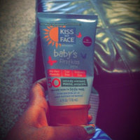 Kiss My Face Mineral Sunscreen Baby's First Kiss Pampering Lotion uploaded by Christeen R.