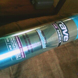 Photo of Rave 4X Mega Unscented Hairspray With ClimaShield uploaded by Destani S.