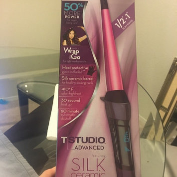 Photo of Remington TStudio SILK Ceramic Curling Wand 1/2