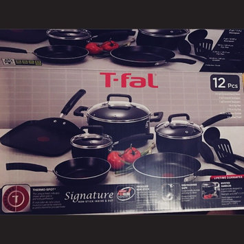 Photo of T-Fal Signature Non-Stick Cookware 12Pc Set uploaded by Janine E.