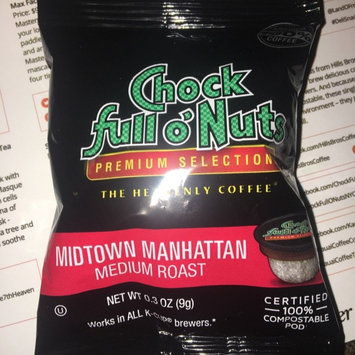 Photo of Chock Full o'Nuts Medium Roast Coffee Midtown Manhattan Single Serve Cups uploaded by Emily R.