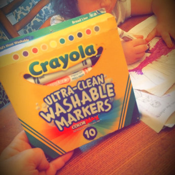 Photo of Crayola 10 Ct Ultraclean Broadline Classic uploaded by Megan R.