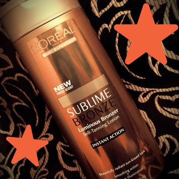 Photo of L'Oréal Paris Sublime Bronze Luminous Bronzer Self-Tanning Lotion uploaded by Heather T.
