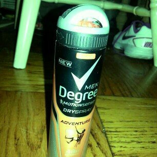 Photo of Degree Men Motionsense dry spray antiperspirant and deodorant uploaded by Summer B.