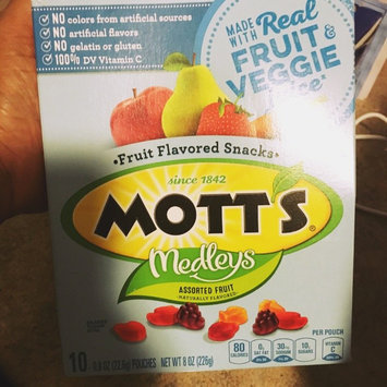 Photo of Mott's® Medleys Assorted Fruit Flavored Snacks uploaded by Grizette M.