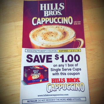 Photo of Hills Bros. Cappuccino Single Serve Cups, French Vanilla uploaded by Faith O.