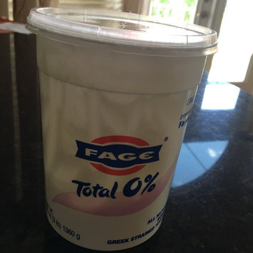 Photo of Fage Total 0% All Natural Nonfat Plain Greek Strained Yogurt 6 oz uploaded by Janelle L.