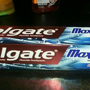 Photo of Colgate® MaxFresh® with WHITENING BREATH STRIPS Liquid Toothpaste Cool Mint uploaded by Carol D.