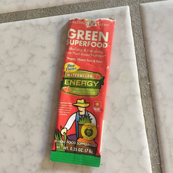 Photo of Amazing Grass - Green SuperFood Energy Drink Powder Lemon Lime - 15 Packets uploaded by Leah P.