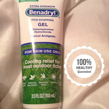 Photo of Benadryl Extra Strength Topical Analgesic Itch Stopping Gel, 3.5 fl oz uploaded by Dallas R.