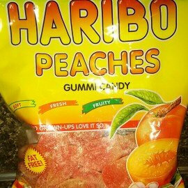 Photo of HARIBO Peaches Gummi Candy uploaded by Bre D.