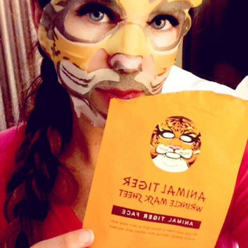 Photo of SNP Animal Tiger Wrinkle Mask Sheet uploaded by Emily C.