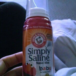 Photo of ARM & HAMMER™ Simply Saline™ Baby Nasal Relief Nasal Mist uploaded by catherine g.