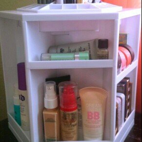 Photo of Tabletop Spinning Cosmetic Organizer by Lori Greiner uploaded by Isela C.