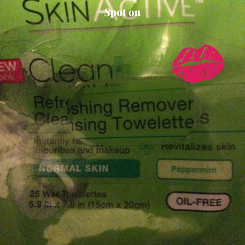 Photo of Garnier SkinActive Clean+ Refreshing Remover Cleansing Towelettes uploaded by Sarah T.