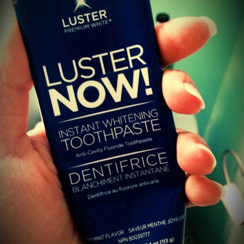 Photo of Luster Premium White Luster NOW! Instant Whitening Toothpaste uploaded by L J.